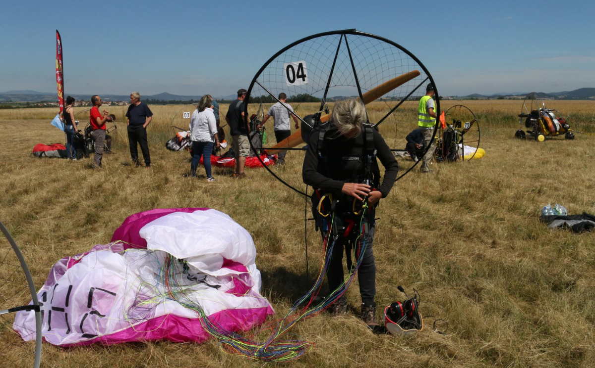 Préparation paramoteur