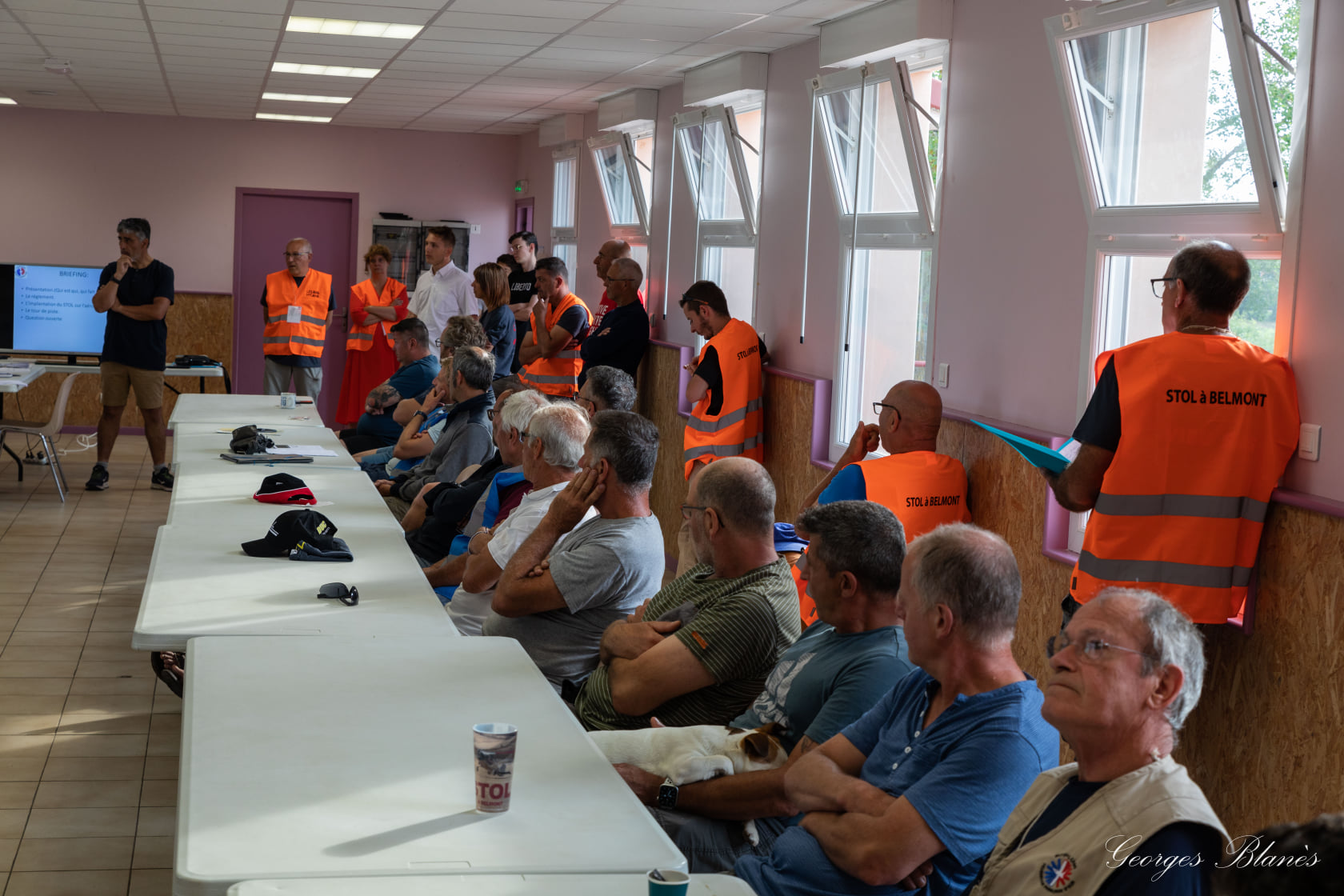 Volunteers' briefing